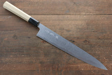  Kikumori Blue Steel No.1 Damascus Sujihiki  270mm with Magnolia Handle - Seisuke Knife