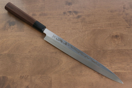 Sakai Takayuki Honyaki VG10 Dragon engraving Yanagiba  270mm Wenge Handle with Sheath - Seisuke Knife