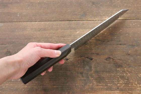 Jikko VG10 17 Layer Gyuto Japanese Knife 170mm Ebony Wood Handle - Seisuke Knife