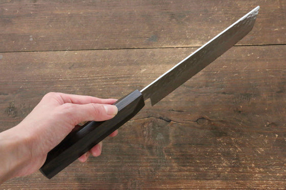 Jikko VG10 17 Layer Usuba Japanese Knife 160mm Ebony Wood Handle - Seisuke Knife