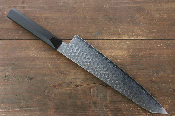 Jikko VG10 17 Layer Gyuto Japanese Knife 230mm Ebony Wood Handle - Seisuke Knife