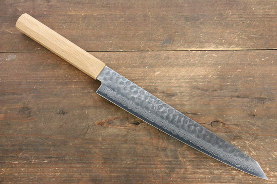 Jikko VG10 17 Layer Sujihiki  230mm Oak Handle - Seisuke Knife