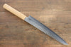 Jikko VG10 17 Layer Sujihiki  230mm Oak Handle - Seisuke Knife