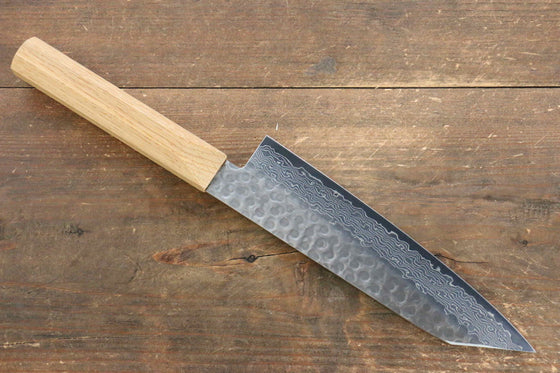 Jikko VG10 17 Layer Kiritsuke Santoku 170mm Oak Handle - Seisuke Knife