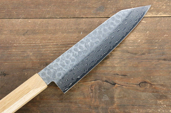 Jikko VG10 17 Layer Kiritsuke Santoku 170mm Oak Handle - Seisuke Knife