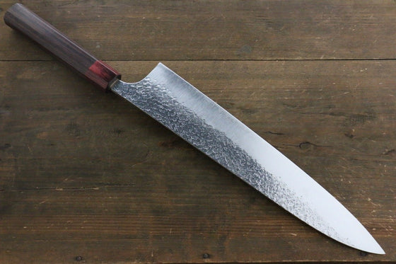 Yu Kurosaki Shizuku R2/SG2 Hammered Gyuto Japanese Knife 300mm - Seisuke Knife