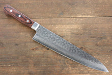  Jikko VG10 17 Layer Gyuto Japanese Knife 240mm with Mahogany Handle - Seisuke Knife