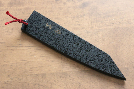 ZUIUN Kuroshime Magnolia Sheath for 150mm Kiritsuke Petty-Utility with Plywood pin - Seisuke Knife