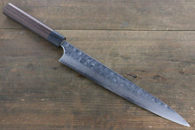  Seisuke Blue Steel No.2 Hammered Damascus Yanagiba Japanese Chef Knife 270mm - Seisuke Knife