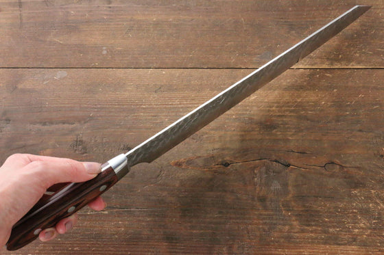 Jikko VG10 17 Layer Kiritsuke Yanagiba 300mm with Mahogany Handle - Seisuke Knife