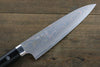 Takeshi Saji Blue Steel No.2 Gyuto 180mm Black Micarta Handle - Seisuke Knife