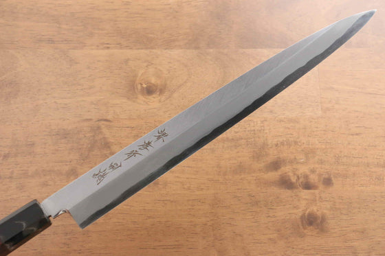 Sakai Takayuki Tokujyo White Steel No.2 Yanagiba Wenge with Double Water Buffalo Ring Handle - Seisuke Knife