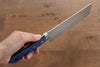 Kunihira Sairyu VG10 Damascus Usuba 165mm Blue Pakka wood Handle - Seisuke Knife
