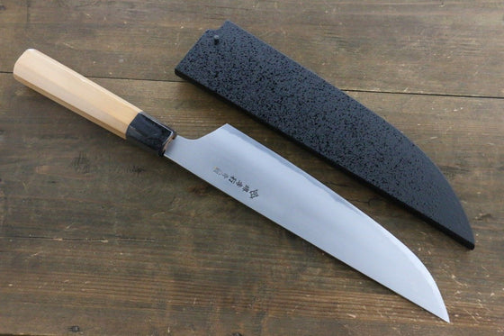 Sakai Takayuki Homura Kogetsu Blue Steel No.2 Gyuto 240mm Yew Tree Handle - Seisuke Knife