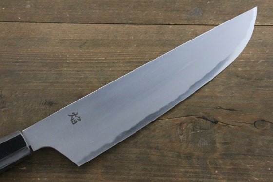 Sakai Takayuki Homura Kogetsu Blue Steel No.2 Gyuto 240mm Yew Tree Handle - Seisuke Knife