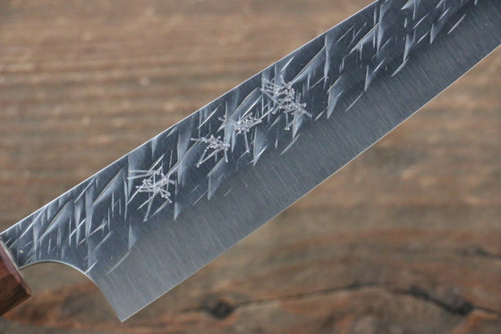 Yu Kurosaki Raijin Cobalt Special Steel Hammered Petty-Utility 150mm - Seisuke Knife