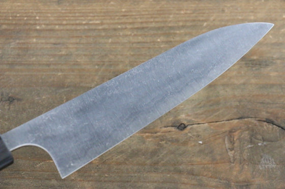 Ogata White Steel No.2 Damascus Petty-Utility 135mm with Shitan Handle - Seisuke Knife