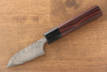  Masakage Kumo VG10 Damascus Petty-Utility  80mm with Shitan Handle - Seisuke Knife
