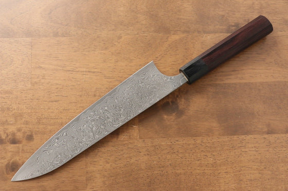 Masakage Kumo VG10 Damascus Gyuto 210mm with Shitan Handle - Seisuke Knife