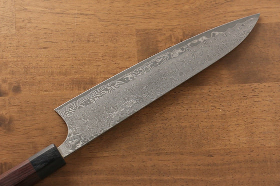 Masakage Kumo VG10 Damascus Gyuto  240mm with Shitan Handle - Seisuke Knife