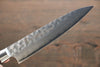 Sakai Takayuki VG10 33 Layer Damascus Petty-Utility Japanese Knife 120mm Mahogany Pakka wood Handle - Seisuke Knife