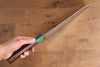 Yu Kurosaki Senko Ei SG2 Hammered Gyuto 270mm Shitan (ferrule: Green Pakka wood) Handle - Seisuke Knife