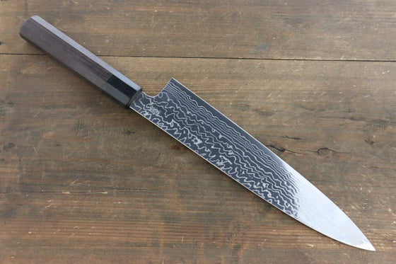 Sukenari ZDP189 Damascus Gyuto  270mm Shitan Handle - Seisuke Knife