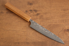  Yoshimi Kato VG10 Damascus Petty-Utility 150mm with Olive Tree Handle - Seisuke Knife