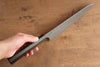 Yoshimi Kato VG10 Damascus Gyuto 210mm Enju Lacquered(Black） Handle - Seisuke Knife