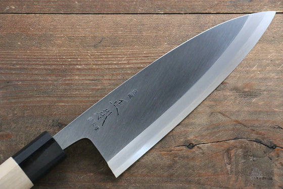 Masamoto Hongasumi White Steel No.2 Deba with Magnolia Handle - Seisuke Knife