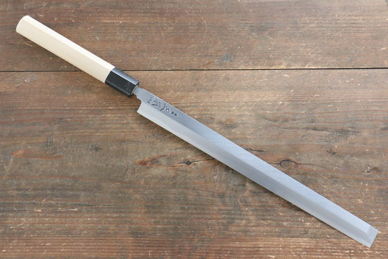 Masamoto Hongasumi White Steel No.2 Takohiki Magnolia Handle - Seisuke Knife