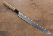  Kikuzuki White Steel No.2 Kasumitogi Sakimaru Takohiki 270mm with Magnolia Handle - Seisuke Knife