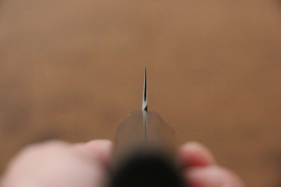Makoto Kurosaki VG10 Damascus Petty-Utility 135mm Ebony Wood Handle - Seisuke Knife