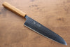 Yu Kurosaki Senko R2/SG2 Hammered Gyuto 240mm Live oak Lacquered Handle - Seisuke Knife