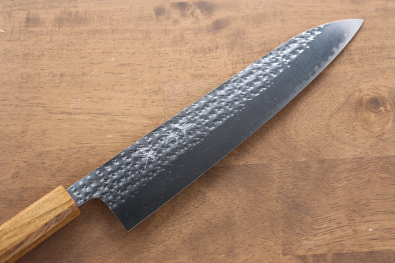 Yu Kurosaki Senko SG2 Hammered Gyuto 240mm Live oak Lacquered Handle - Seisuke Knife