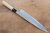 Kikuzuki White Steel No.2 Kasumitogi Gyuto 270mm Magnolia Handle - Seisuke Knife