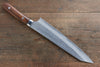 Takeshi Saji SRS13 Hammered(Maru) Kengata Gyuto 240mm Ironwood Handle - Seisuke Knife