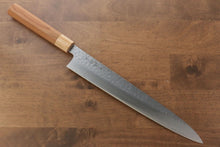  Makoto Kurosaki R2/SG2 Hammered(Maru) Sujihiki Japanese Knife 270mm Cherry Blossoms Handle - Seisuke Knife