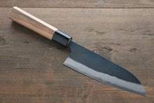 Yamamoto Blue Steel No.2 Kurouchi Small Santoku Japanese Chef Knife 150mm - Seisuke Knife