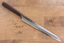  Jikko White Steel No.2 Kiritsuke Yanagiba 270mm Shitan Handle - Seisuke Knife