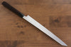 Jikko White Steel No.2 Kiritsuke Yanagiba 270mm Shitan Handle - Seisuke Knife