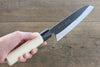 Makoto Kurosaki White Steel No.2 Damascus Santoku Japanese Chef Knife 170mm - Seisuke Knife