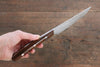 Takeshi Saji R2/SG2 Japanese Fork & Knife Set with Ironwood Handle - Seisuke Knife