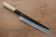  Kikuzuki White Steel No.2 Black Finished Kiritsuke Gyuto  240mm Magnolia Handle - Seisuke Knife