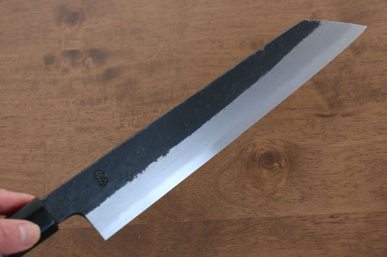 Kikuzuki White Steel No.2 Black Finished Kiritsuke Gyuto 240mm Magnolia Handle - Seisuke Knife