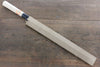 Magnolia Saya Sheath for Takohiki Knife with Plywood Pin - Seisuke Knife