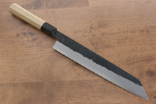  Kikuzuki White Steel No.2 Black Finished Kiritsuke Gyuto 270mm Magnolia Handle - Seisuke Knife