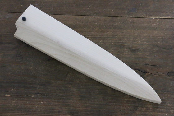 Magnolia Saya Sheath for Mioroshi Deba Knife with Plywood Pin - Seisuke Knife