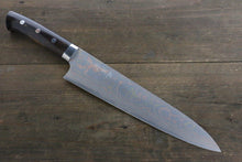  Takeshi Saji Blue Steel No.2 Colored Damascus Gyuto Japanese Knife 240mm Ironwood Handle - Seisuke Knife