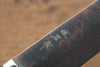 Takeshi Saji Blue Steel No.2 Colored Damascus Gyuto 270mm Ironwood Handle - Seisuke Knife